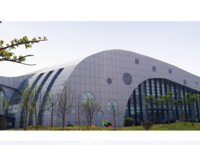 莱芜会议中心外景网架工程